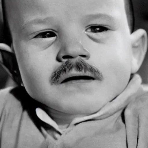 Image similar to walter white as a baby