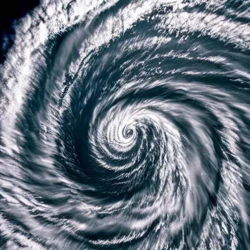 Image similar to wide angle photo of tall ship with ripped sails caught in giant spiral vortex whirlpool in a hurricane. apocalypse. pirates of the caribbean 4 k