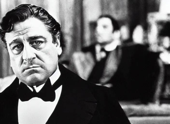 Image similar to film still of John Goodman!!!! as Vito Corleone in The Godfather 1972