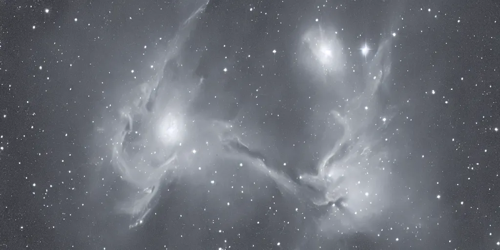 Prompt: m 7 8 nebula, deep space, by james webb
