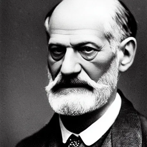 Prompt: Historical Portrait of Sigmund Freud