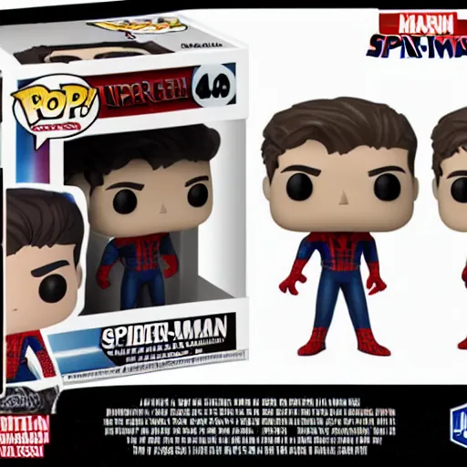 Image similar to spider-man funko pop, 4k realistic photo