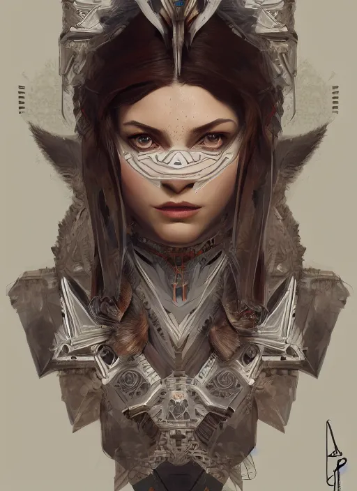 Prompt: symmetry!! portrait of loba in the style of horizon zero dawn, machine face, intricate, elegant, highly detailed, digital painting, artstation, concept art, smooth, sharp focus, illustration, art by artgerm and greg rutkowski and alphonse mucha, 8 k