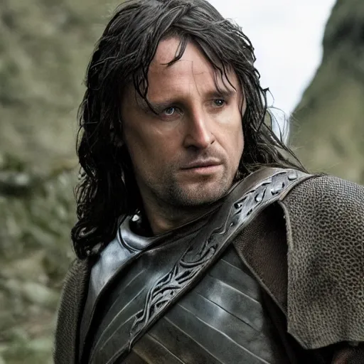 Image similar to Ewen McGreggor as Aragorn