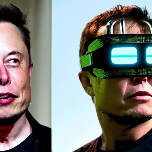 Prompt: Elon Musk as a Borg