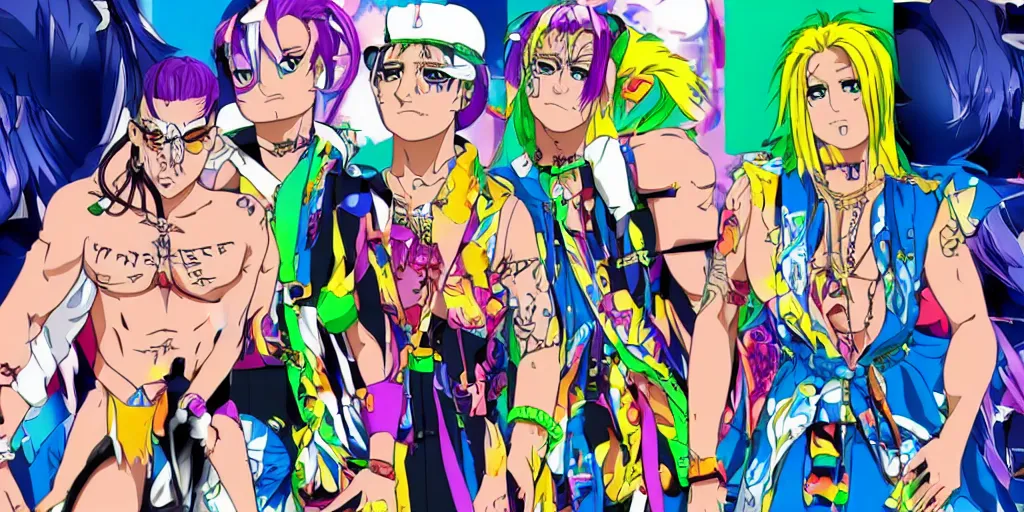 Image similar to riff raff, anime