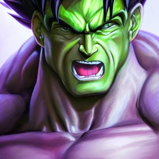 Image similar to a sketch of broly as the hulk | venom movie | ~ ~ cinematic ~ ~ lighting | award - winning | closeup portrait | by donato giancola and mandy jurgens and charlie bowater | featured on artstation | pencil sketch | sci - fi alien