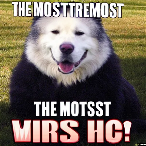 Prompt: the most random thing ever.