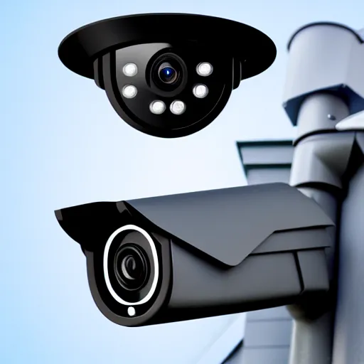 Image similar to the goddess of security cameras. anthropomorphic woman security camera hybrid. futuristic religious