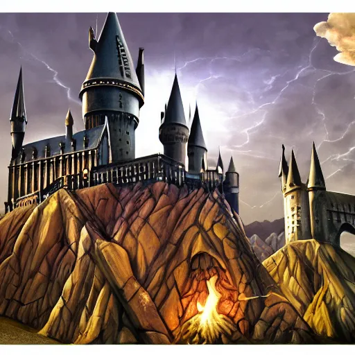 Hogwarts School of Witchcraft and Wizardry Paint by Numbers - Goodnessfind