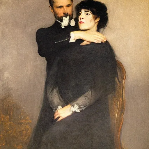 Image similar to spectre by alfred stevens