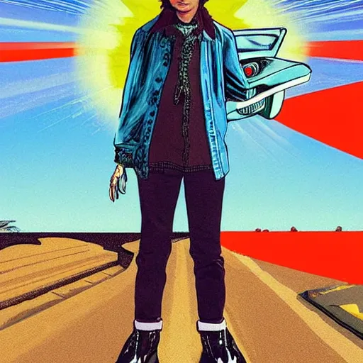 Image similar to Beck to the future