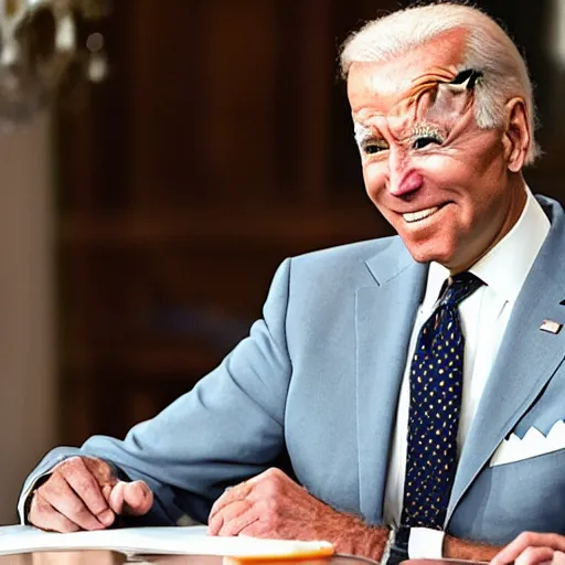 Image similar to joe biden getting an infusion