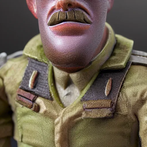 Prompt: lost war, wounded soldiers, pyrus victory, lone commander, extremely detailed, hyperrealistic, 4 k, real detailed face, full body