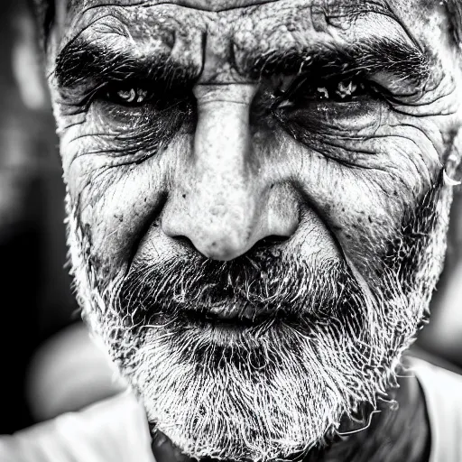 Prompt: israeli man face portrait, photography