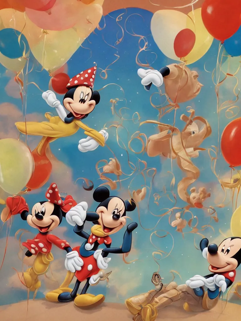 Image similar to birthday by disney concept artists, blunt borders, rule of thirds