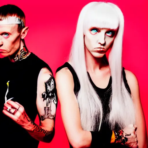 Image similar to die antwoord cover photo