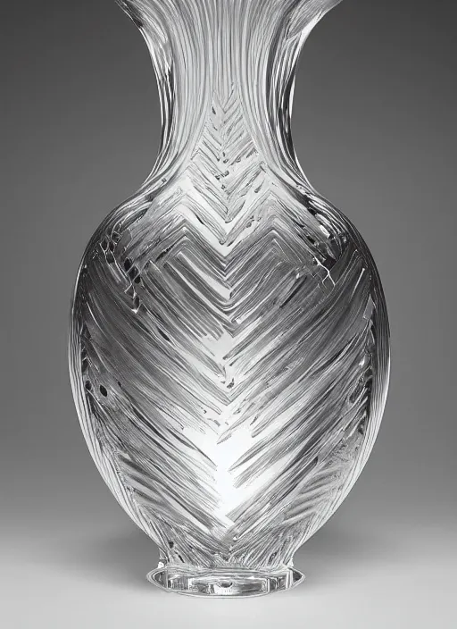 Image similar to Vase in the Angelina Jolie, designed by Rene Lalique