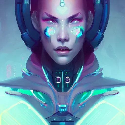 Prompt: a portrait of a beautiful cybernetic dancer, cyberpunk concept art by pete mohrbacher and wlop and artgerm and josan gonzales, digital art, highly detailed, intricate, sci-fi, sharp focus, Trending on Artstation HQ, deviantart, unreal engine 5, 4K UHD image