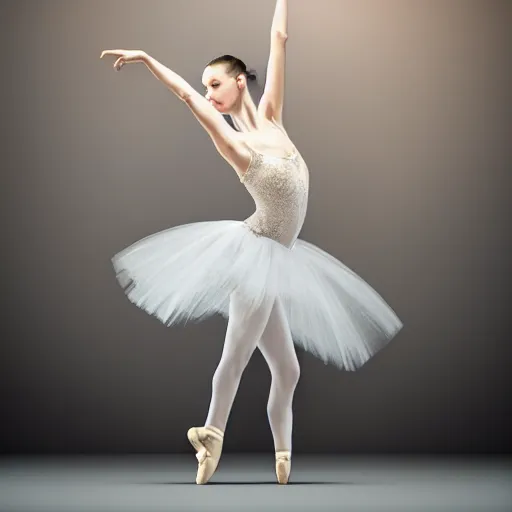 Prompt: ballerina dance in smoke, highly detailed, photorealistic portrait, bright studio setting, studio lighting, crisp quality and light reflections, unreal engine 5 quality render