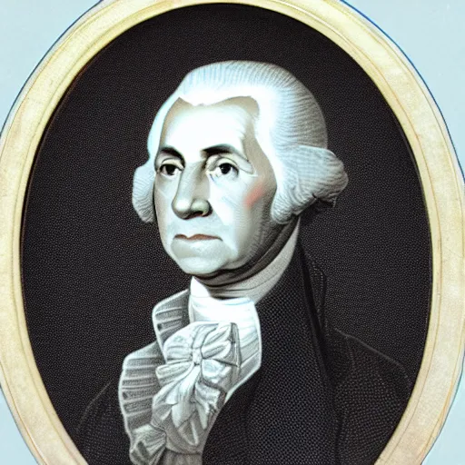 Image similar to president washington as a young man in 2 0 0 7
