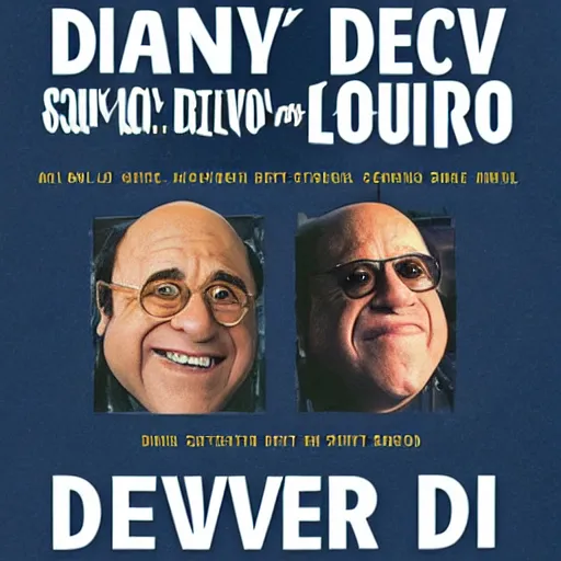 Prompt: Danny Devito Sci Fi Book Covers