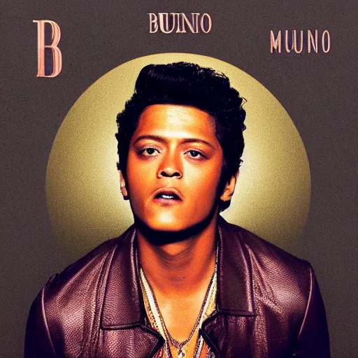 Image similar to Bruno Mars R&B album from the 1970s