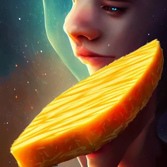 Image similar to epic professional digital art of 🧀🦤, best on artstation, cgsociety, wlop, Behance, pixiv, astonishing, impressive, cosmic, outstanding epic, stunning, gorgeous, much detail, much wow, masterpiece.