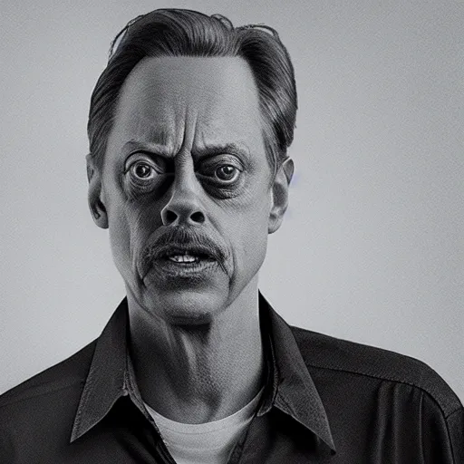 Image similar to steve buscemi in ghost dad, 4 k, detailed