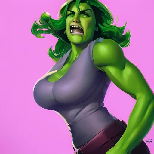 She Hulk on Behance