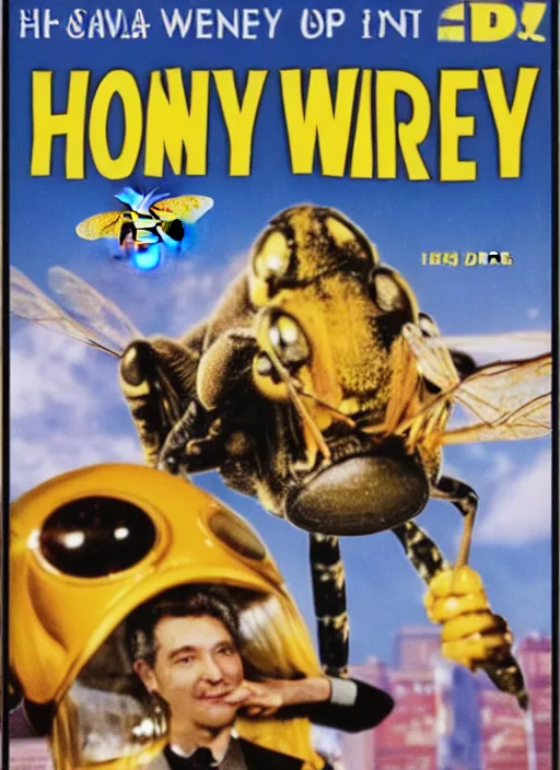 Image similar to 'Honey I Married a Giant Wasp!' blu-ray DVD case still sealed in box, ebay listing