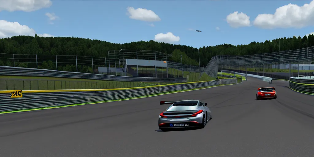 Image similar to 2 0 2 3 beamng 4 k on the nurburgring