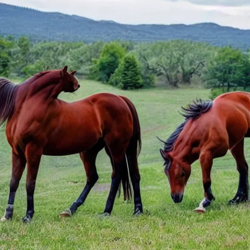 Image similar to horses. Why did it have to be horses?