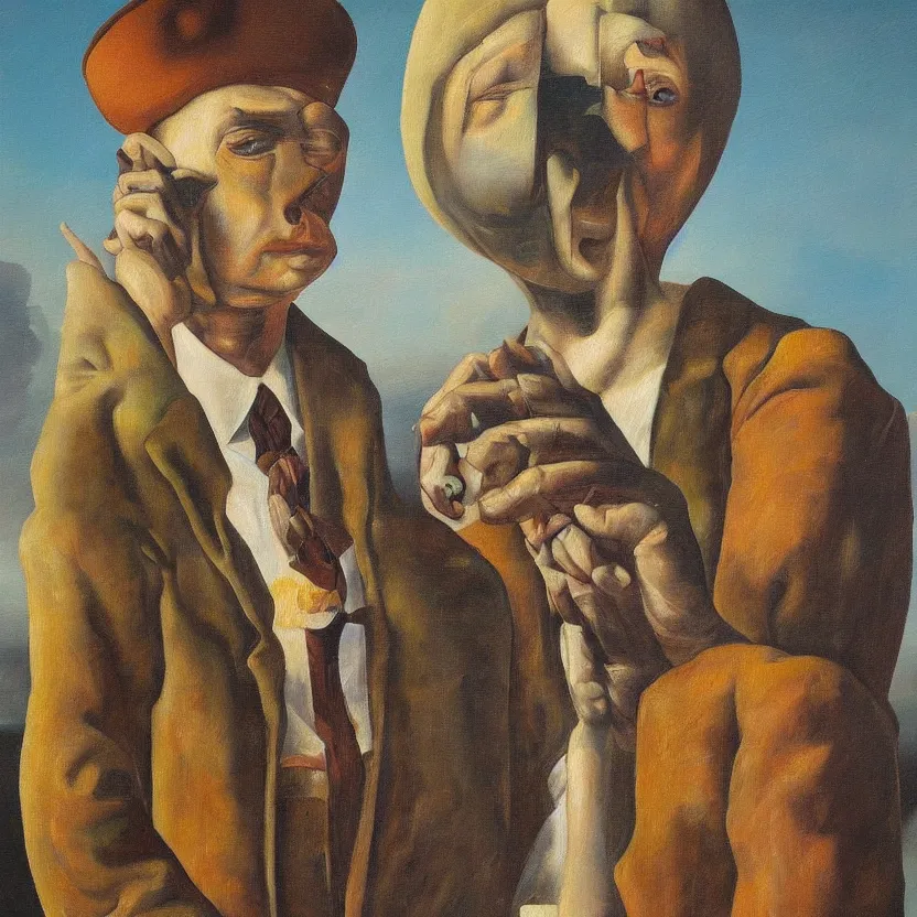 Image similar to WHAT A SHAME detailed and highly reliefed oil painting with canvas texture in style of Magritte, Sascha Schneider, Giorgio de Chirico, Pollock photorealistic, surrealistic, masterpiece, balanced composition, natural colors