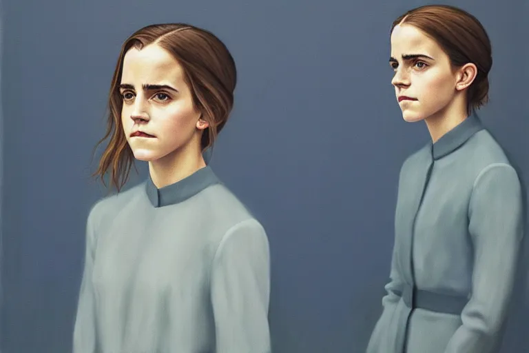 Image similar to portrait of emma watson artwork by tim eitel