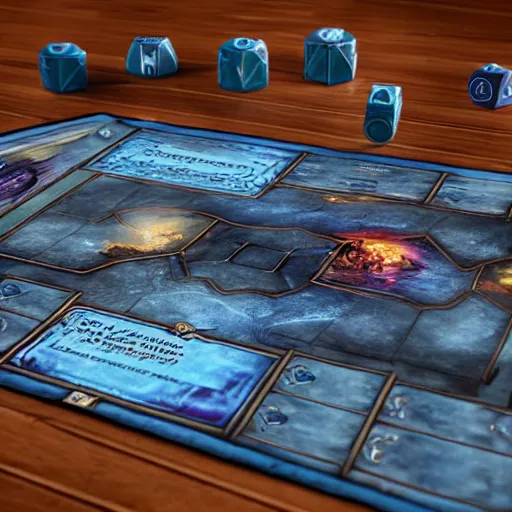 Image similar to hyperrealistic dslr film still of board game dungeons & dragons board game, stunning 8 k octane comprehensive 3 d render, inspired by istvan sandorfi & greg rutkowski & unreal engine, perfect symmetry, dim volumetric cinematic lighting, extremely hyper - detailed, extremely lifelike attributes & lifelike texture, intricate, masterpiece, artstation, stunning