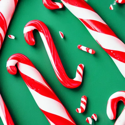 Prompt: beef jerky candy cane, photography, 8 k,