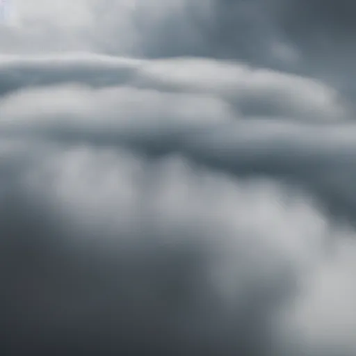 Image similar to running on clouds, 4k, post-processing, dramatic, intense moment