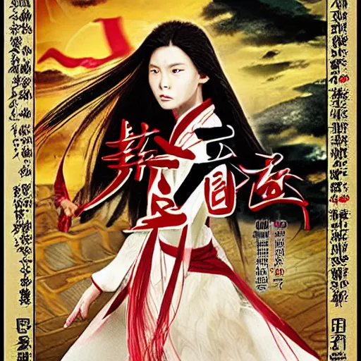 Image similar to xiaolinlin from a wuxia novel