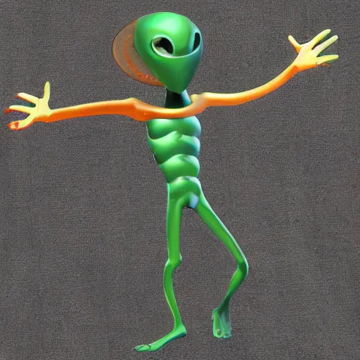 Image similar to Dave Penfound alien