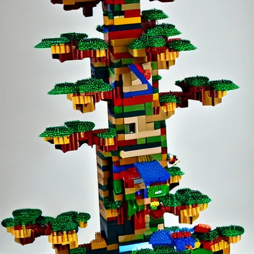Image similar to alternative lego trees