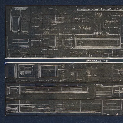 Prompt: blueprints of the first phone, illustrated by leonardo da vinci, trending on artstation, 4 k digital art, polycount