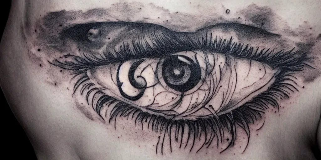 Eye Tattoo Realistic/Time Lapse Tattoo/Part3 - YouTube