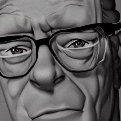 Image similar to Close-up portrait of Hank Hill, photorealistic