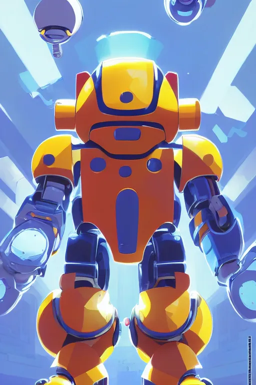 Image similar to metabots medabots medarotto medarot robot minimalist comics helmet mask neon cybereye, behance hd by jesper ejsing, by rhads, makoto shinkai and lois van baarle, ilya kuvshinov, rossdraws global illumination ray tracing hdr radiating a glowing aura