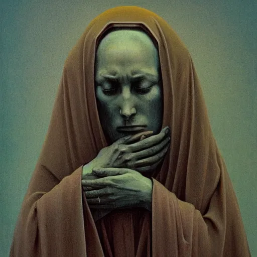 Image similar to our lady of sorrows by zdzisław beksinski, by zdzisław beksinski, by zdzisław beksinski, by zdzisław beksinski, by zdzisław beksinski