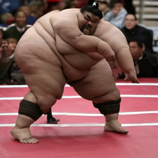 Image similar to steve urkle sumo wrestling