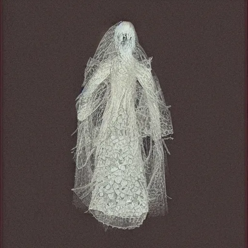 Image similar to a lace ghost