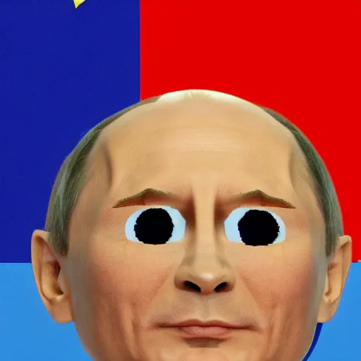 Image similar to vladimir putin as a plushie