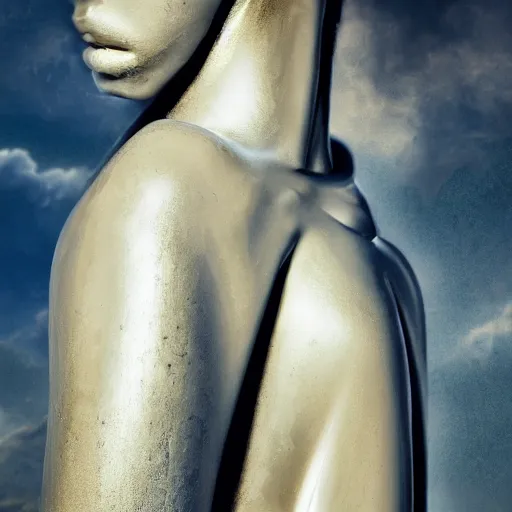 Prompt: Absolutely gorgeous greek goddess of fashion and fire, she is smithing the most metal armour for the olympian gods, cinematic lighting, high quality 8k hd, oil on canvas, hyperralistic art